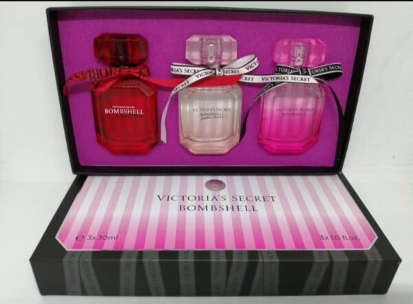 Victoria Secret Miniature Bombshell Perfume Gift Set 3 x 30ml EDP